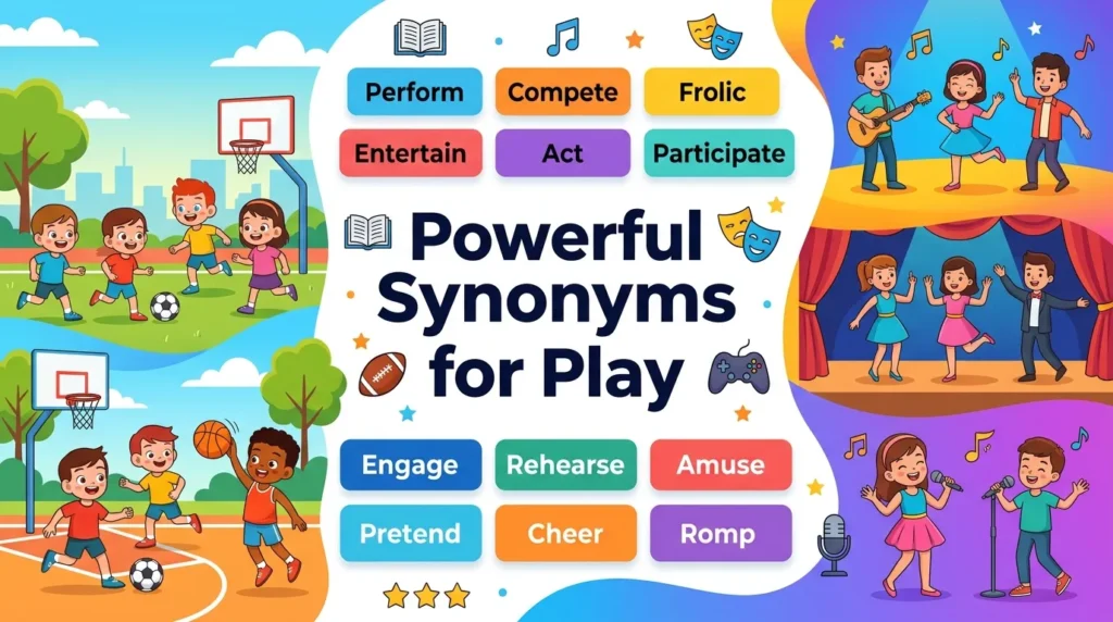 Synonyms for Play