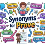 Synonyms for Prove