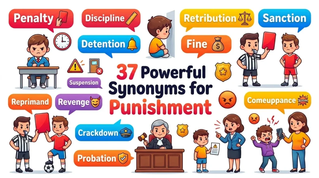 Synonyms for Punishment