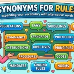 Synonyms for Rules