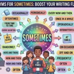 Synonyms for Sometimes