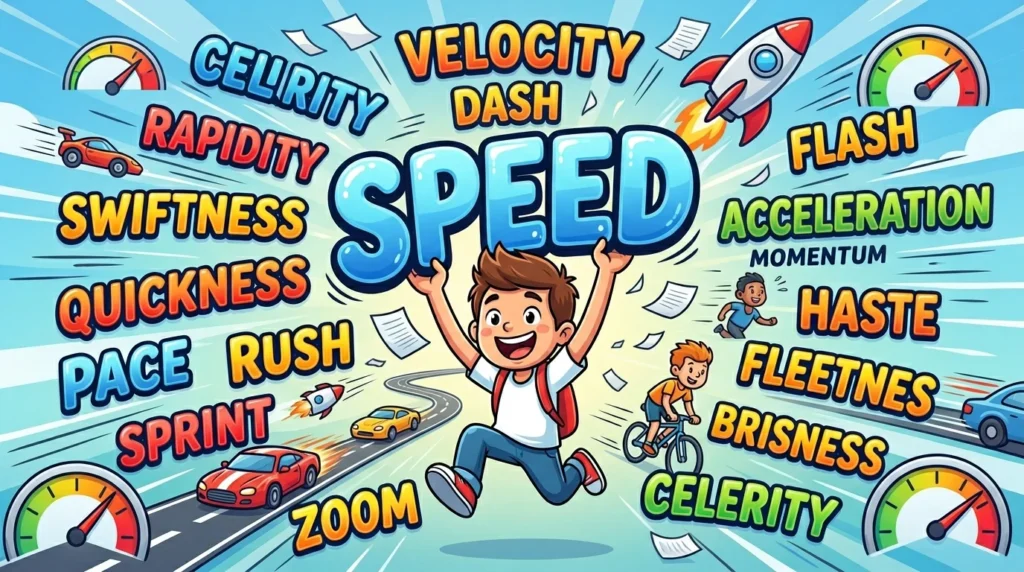 Synonyms for Speed