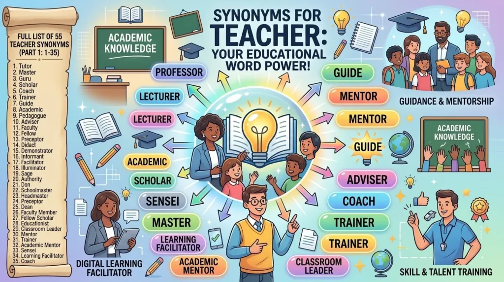 Synonyms for Teacher