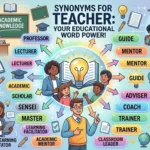 Synonyms for Teacher