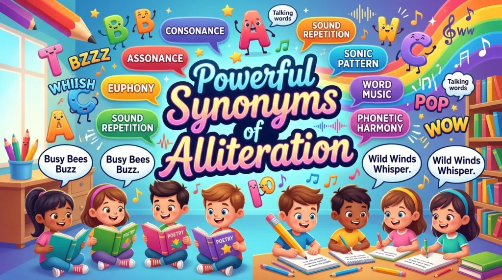 Synonyms of Alliteration