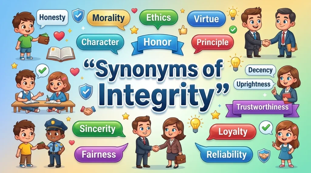 Synonyms of Integrity