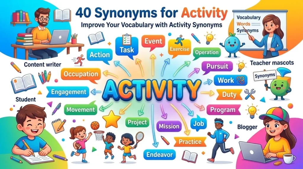 Synonyms for Activity