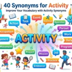 Synonyms for Activity
