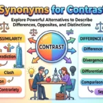 Synonyms for Contrast