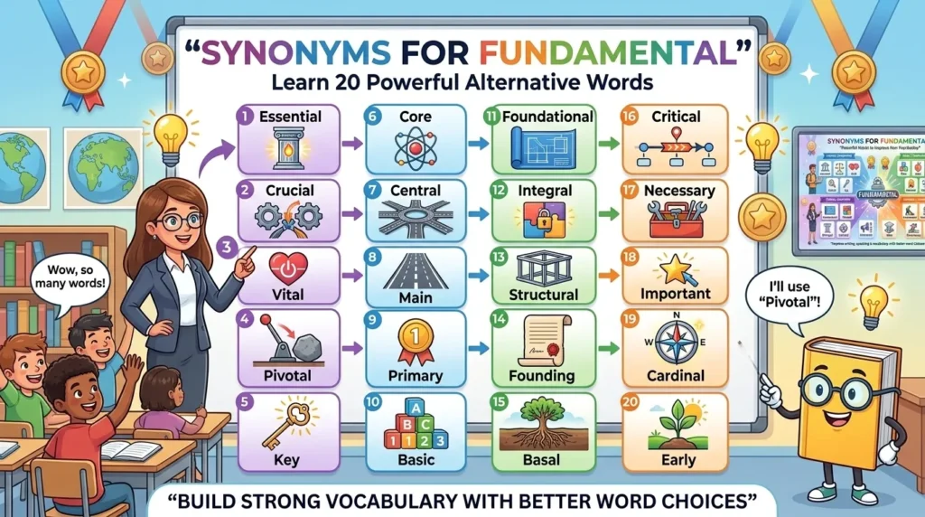 Synonyms for Fundamental