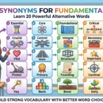 Synonyms for Fundamental