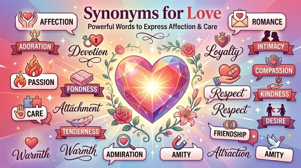 Synonyms for Love