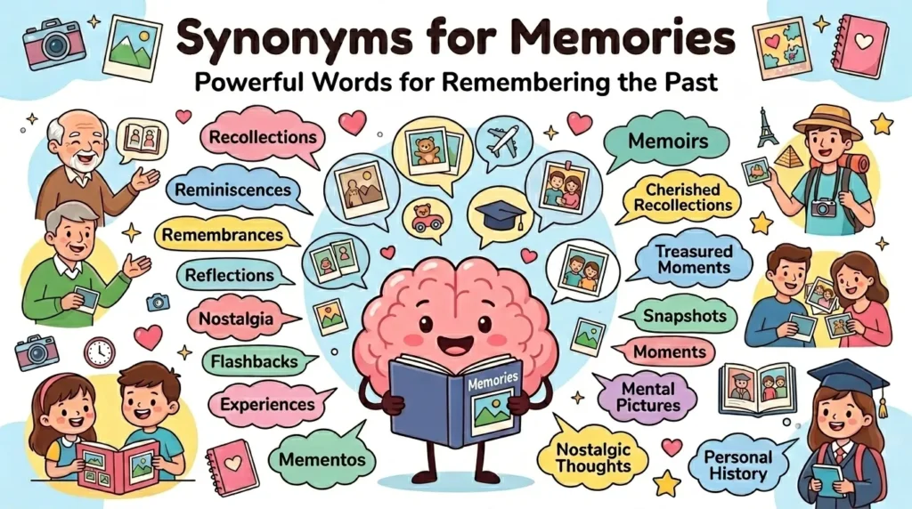 Synonyms for Memories