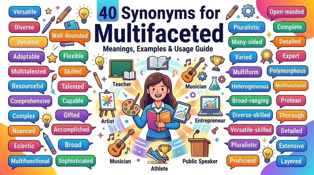 Synonyms for Multifaceted