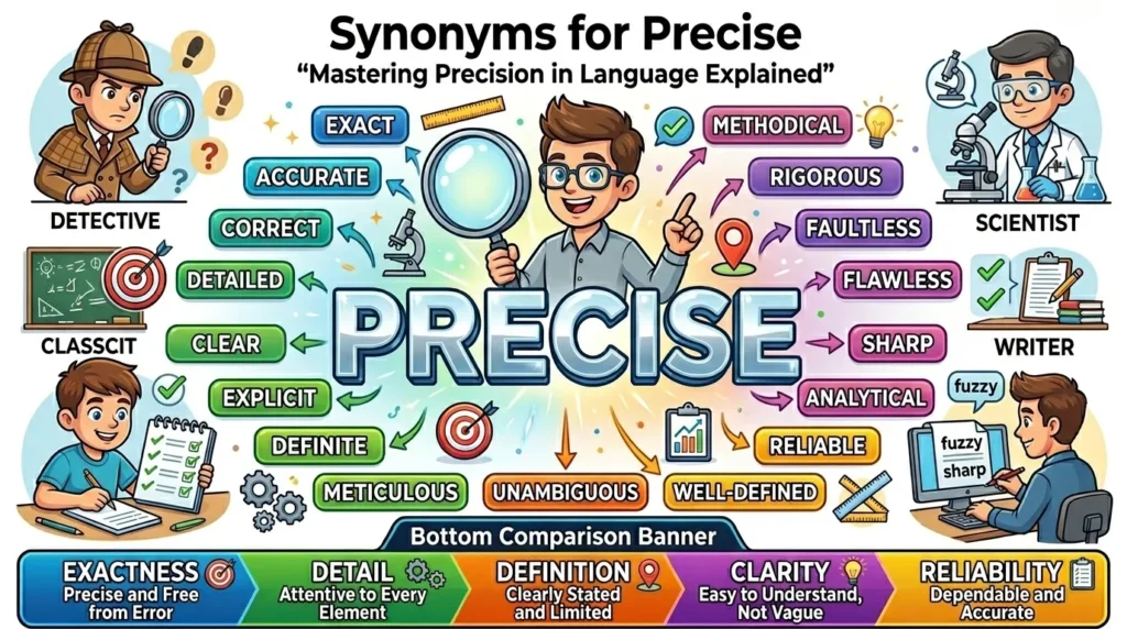 Synonyms for Precise