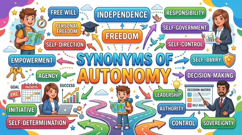 Synonyms of Autonomy