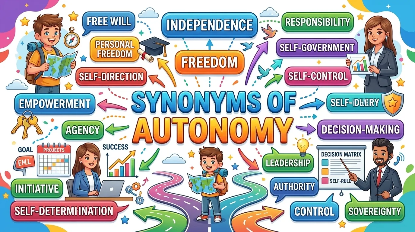 Synonyms of Autonomy