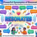 Synonyms of Resonates